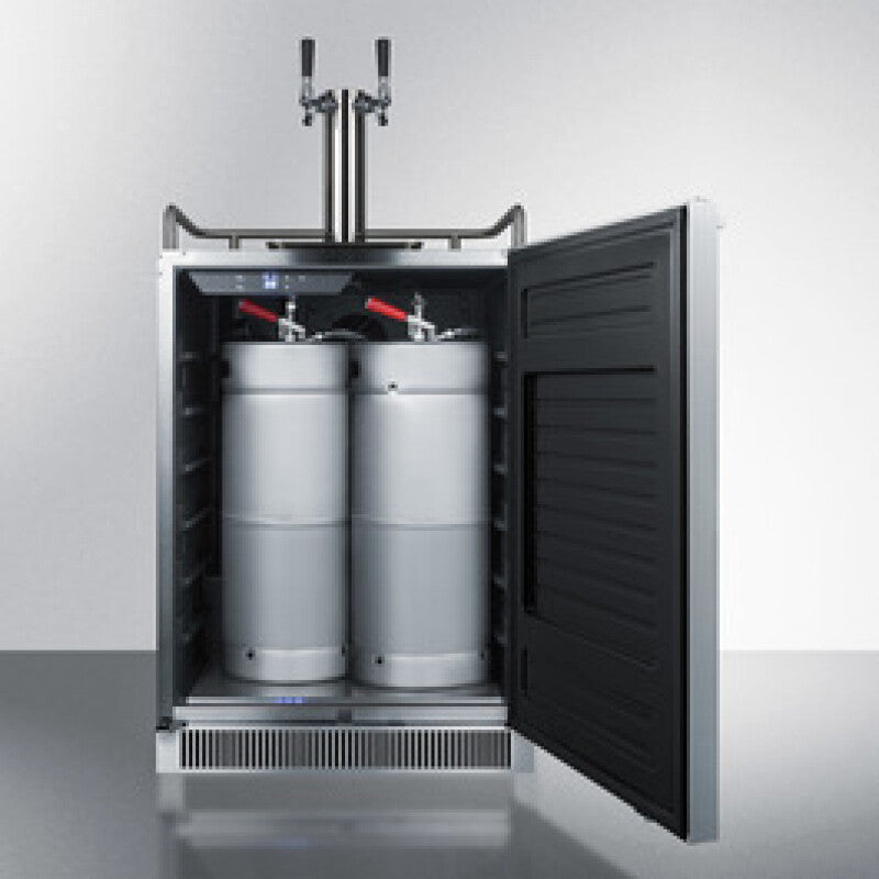 24" Wide Built-In Kegerator - (SBC677BITWIN)