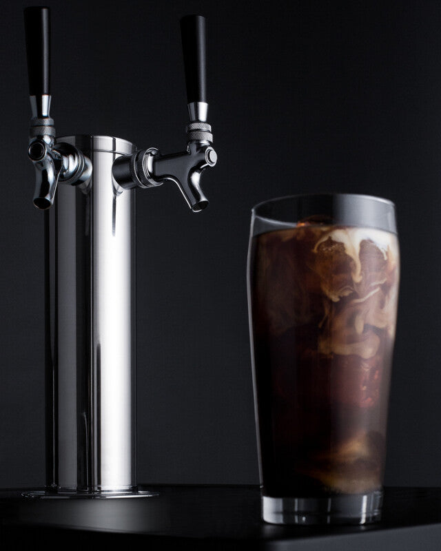 24" Wide Built-in Cold Brew Coffee Kegerator - (SBC682CFTWIN)