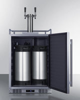 24" Wide Built-in Cold Brew Coffee Kegerator - (SBC682CFTWIN)