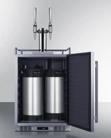 24" Wide Built-in Nitro Coffee Kegerator - (SBC682NCFTWIN)