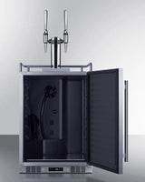 24" Wide Built-in Nitro Coffee Kegerator - (SBC682NCFTWIN)