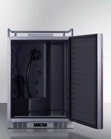 24" Wide Built-In Kegerator (Panel Not Included) - (SBC682NKPNR)