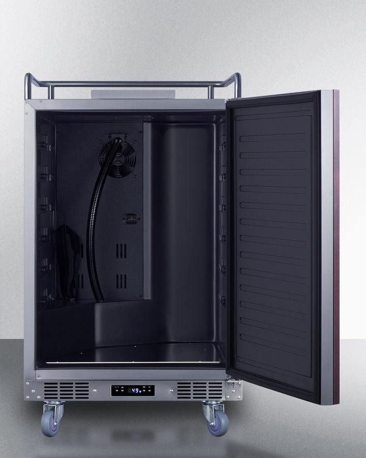 24" Wide Built-In Kegerator (Panel Not Included) - (SBC682NKPNR)