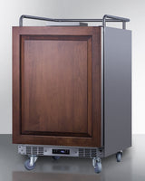 24" Wide Built-In Kegerator (Panel Not Included) - (SBC682NKPNR)