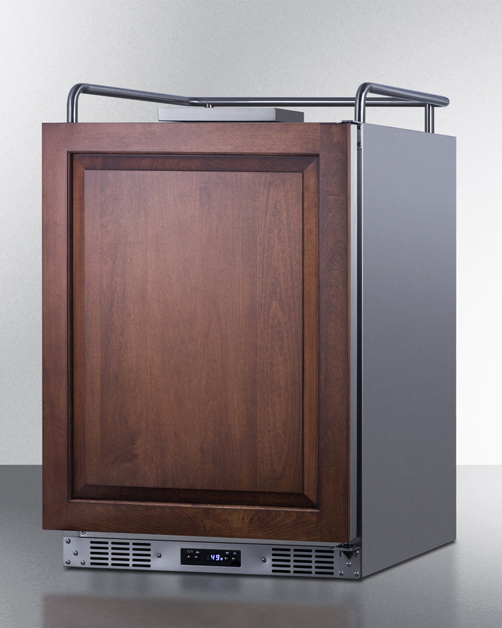 24" Wide Built-In Kegerator (Panel Not Included) - (SBC682NKPNR)