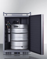 24" Wide Built-In Kegerator (Panel Not Included) - (SBC682NKPNR)