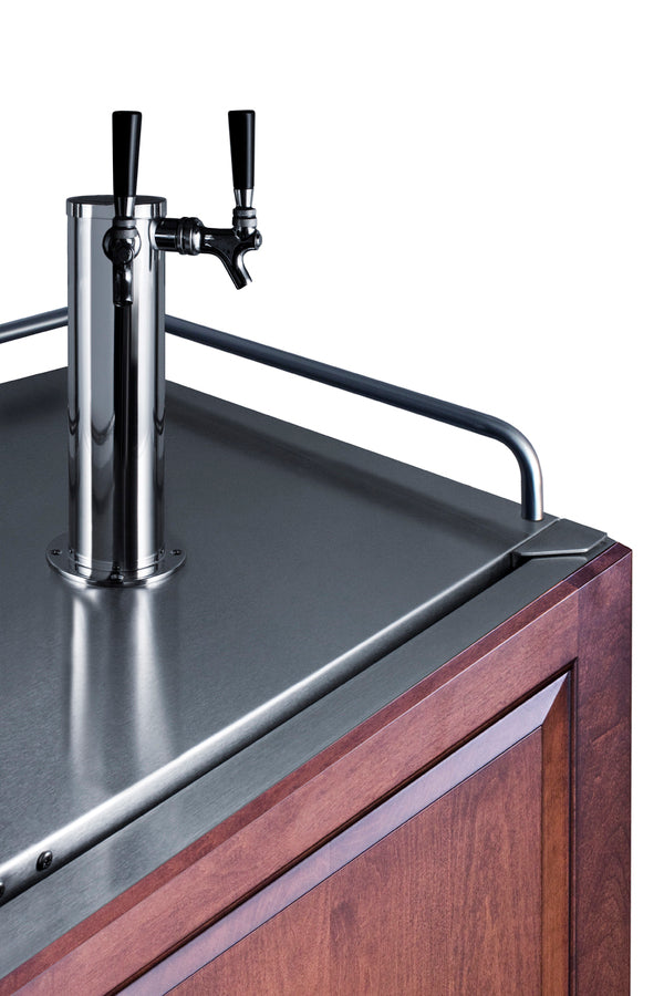 24" Wide Built-in Cold Brew Coffee Kegerator (panel Not Included) - (SBC682PNRCFTWIN)