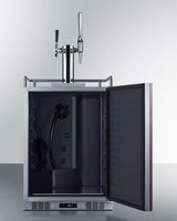 24" Wide Built-in Cold Brew/nitro Coffee Kegerator (panel Not Included) - (SBC682PNRCMTWIN)