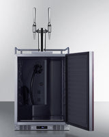24" Wide Built-in Nitro Coffee Kegerator (panel Not Included) - (SBC682PNRNCFTWIN)