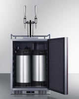 24" Wide Built-in Nitro Coffee Kegerator (panel Not Included) - (SBC682PNRNCFTWIN)