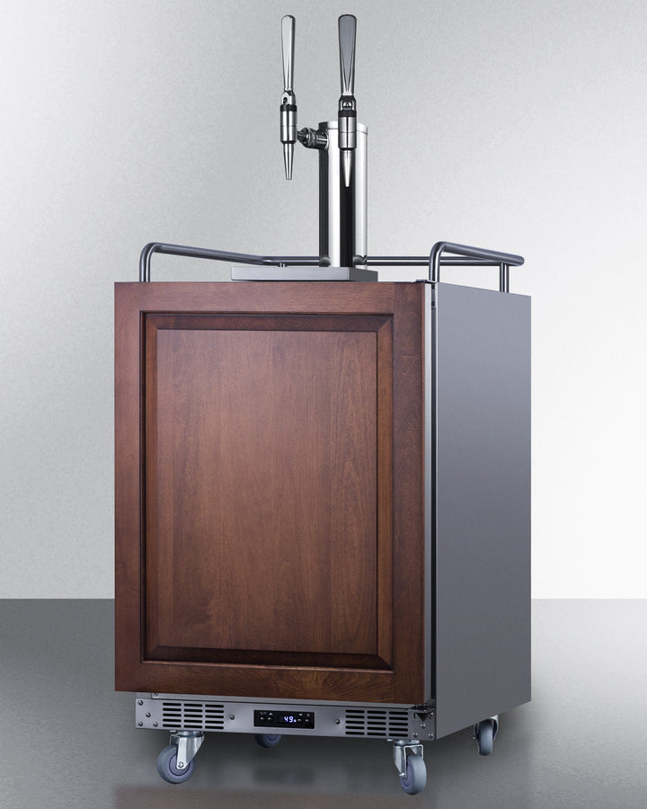 24" Wide Built-in Nitro Coffee Kegerator (panel Not Included) - (SBC682PNRNCFTWIN)