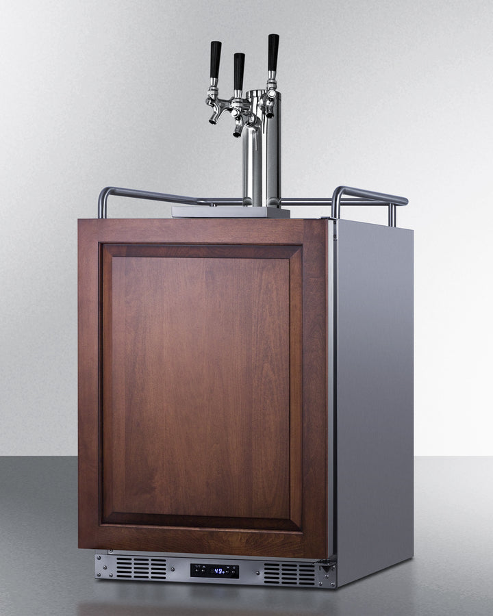 24" Wide Built-in Kegerator (panel Not Included) - (SBC682PNRTRIPLE)