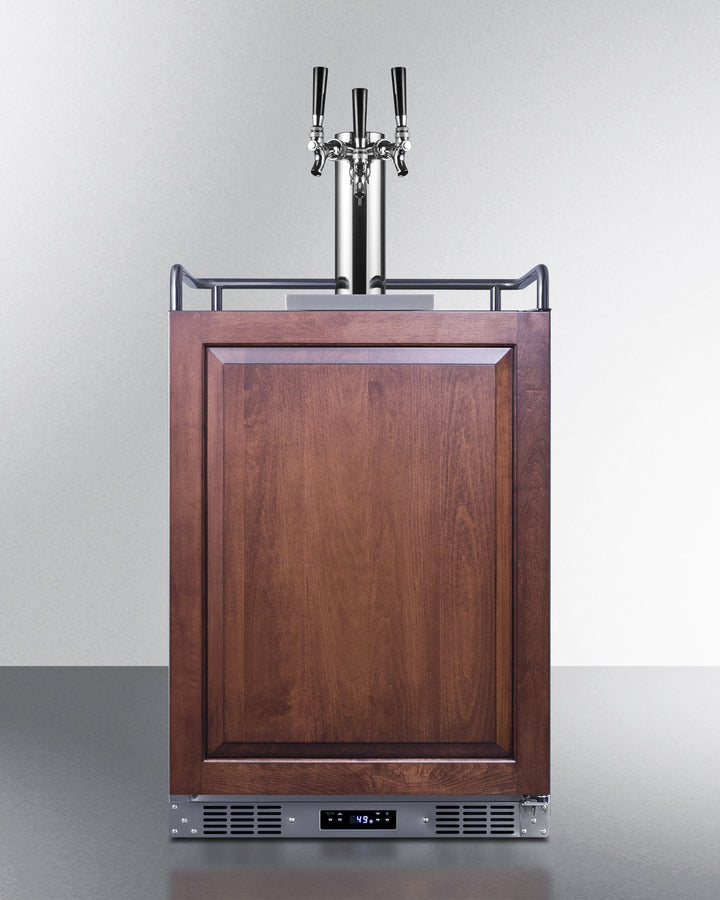 24" Wide Built-in Kegerator (panel Not Included) - (SBC682PNRTRIPLE)