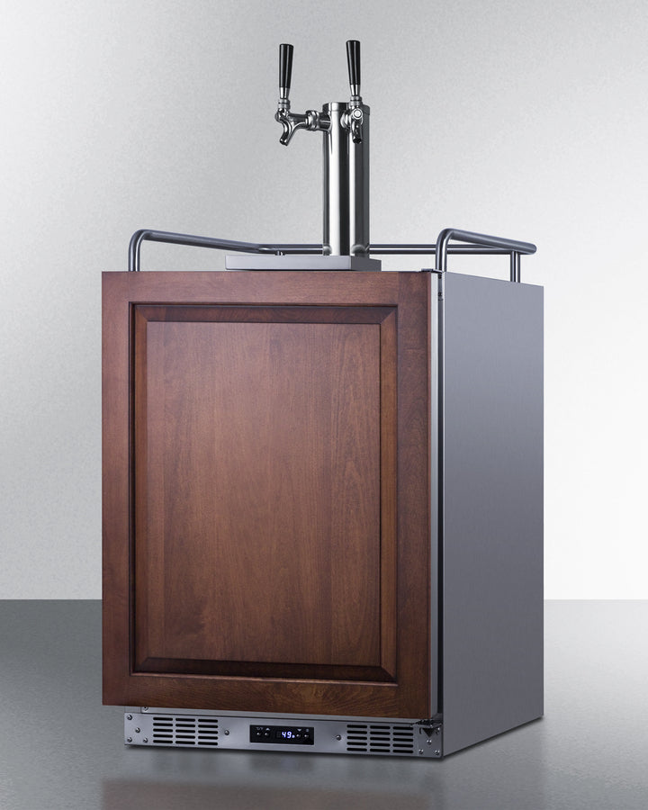 24" Wide Built-in Kegerator (panel Not Included) - (SBC682PNRTWIN)