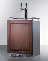 24" Wide Built-in Kegerator (panel Not Included) - (SBC682PNRTWIN)