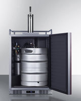 24" Wide Built-in Kegerator (panel Not Included) - (SBC682PNR)