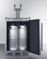 24" Wide Built-in Wine Kegerator - (SBC682WKDTWIN)