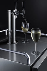 24" Wide Built-in Wine Kegerator - (SBC682WKDTWIN)