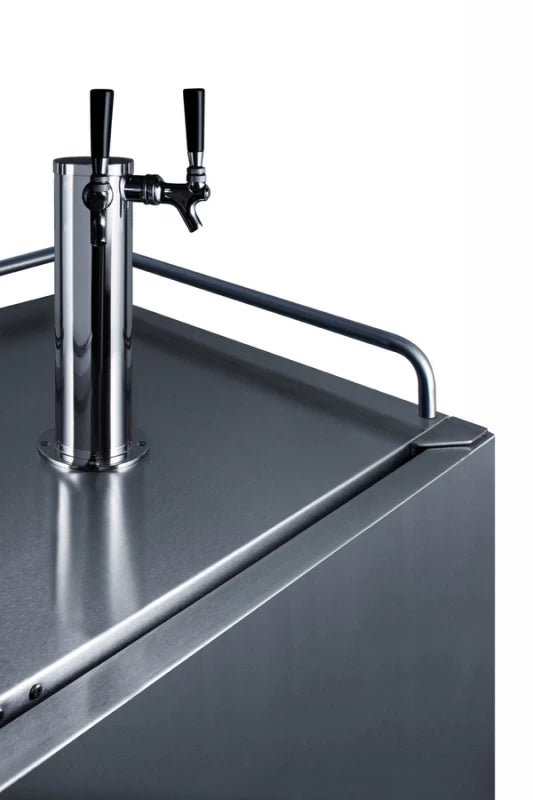 24" Wide Built-in Wine Kegerator - (SBC682WKDTWIN)