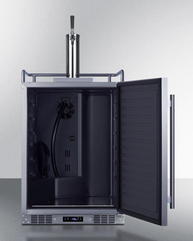 24" Wide Built-in Outdoor Beer Kegerator - (SBC683OS)