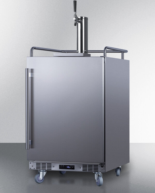 24" Wide Built-in Outdoor Beer Kegerator - (SBC683OS)