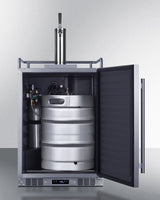 24" Wide Built-in Outdoor Beer Kegerator - (SBC683OS)