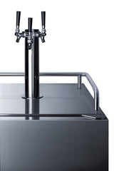 24" Wide Built-in Outdoor Beer Kegerator - (SBC683OSTRIPLE)