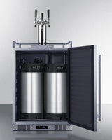 24" Wide Built-in Outdoor Beer Kegerator - (SBC683OSTRIPLE)