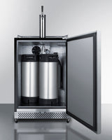 24" Wide Built-in Outdoor Cold Brew Coffee Kegerator - (SBC696OSCF)