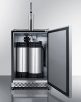 24" Wide Built-in Outdoor Nitro Coffee Kegerator - (SBC696OSNCF)