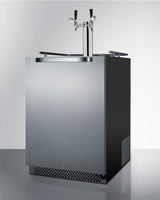 24" Wide Built-in Outdoor Kegerator With Taplocks - (SBC696OSTWINTL)