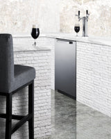 24" Wide Built-in Outdoor Kegerator With Taplocks - (SBC696OSTWINTL)