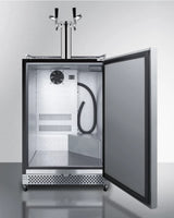 24" Wide Built-in Outdoor Kegerator With Taplocks - (SBC696OSTWINTL)