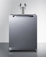 24" Wide Built-in Outdoor Kegerator With Taplocks - (SBC696OSTWINTL)