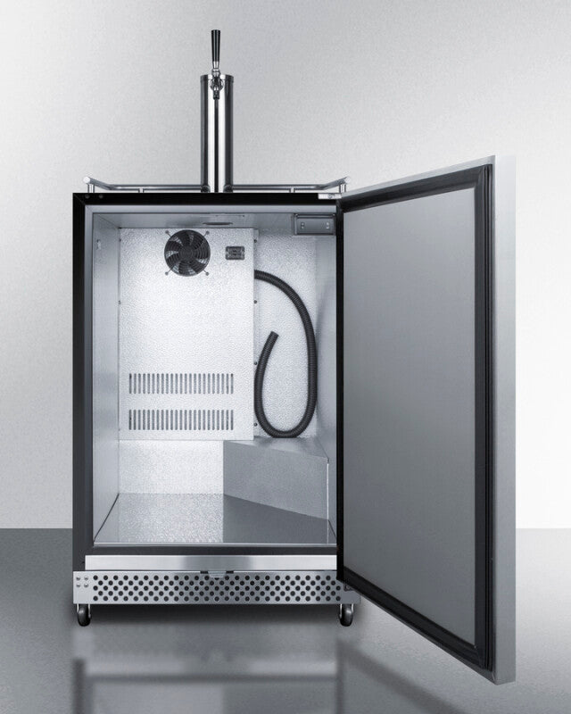 24" Wide Built-in Outdoor Wine Kegerator - (SBC696OSWKD)