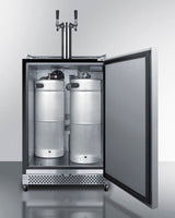24" Wide Built-in Outdoor Wine Kegerator - (SBC696OSWKDTWIN)