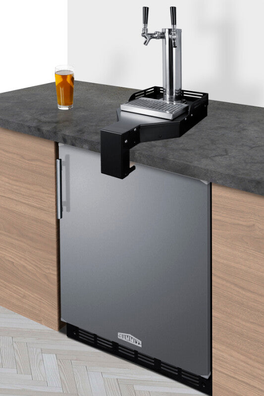 24" Wide Built-In Floating Tap Beer Kegerator, ADA-Compliant - (SBC7BRSFLTWADA)