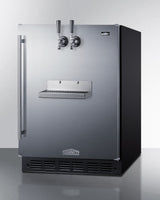 24" Wide Front Tap Built-In Beer Kegerator, ADA-Compliant - (SBC7BRSFRTPADA)