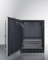 24" Wide Front Tap Built-In Cold Brew Coffee Kegerator, ADA-Compliant - (SBC7BRSFRTPCFADALHD)