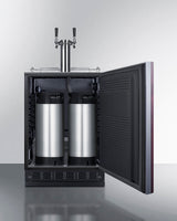 24" Wide Cold Brew Coffee Kegerator (Panel Not Included) - (SBC7BRSIFCF2)