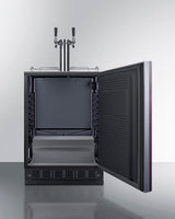 24" Wide Cold Brew Coffee Kegerator (Panel Not Included) - (SBC7BRSIFCF2)