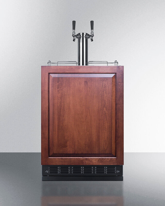 24" Wide Cold Brew Coffee Kegerator (Panel Not Included) - (SBC7BRSIFCF2)