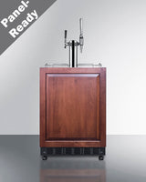 24" Wide Cold Brew/Nitro Kegerator (Panel Not Included) - (SBC7BRSIFCM2)