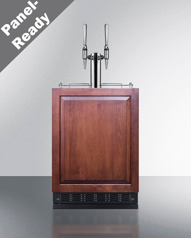 24" Wide Nitro Coffee Kegerator (Panel Not Included) - (SBC7BRSIFNCF2)