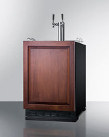 24" Wide Beer Kegerator (Panel Not Included) - (SBC7BRSIF)