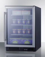 24" Wide Commercial Display Freezer - (SCF475)