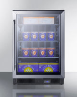 24" Wide Commercial Display Freezer - (SCF475)