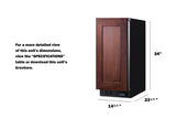15" Built-in All-freezer (panel Not Included) - (SCFF1533BIF)