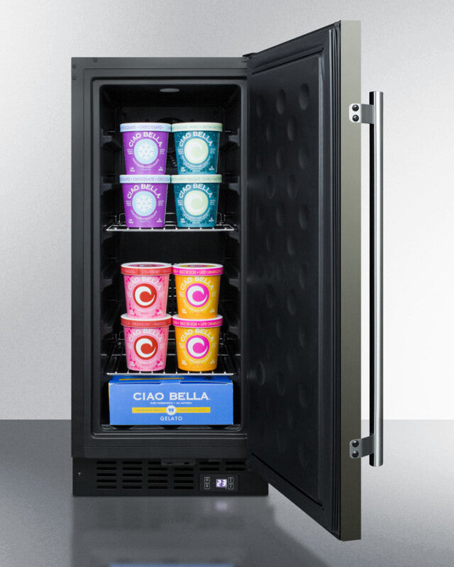 15" Built-in All-freezer - (SCFF1533BKS)