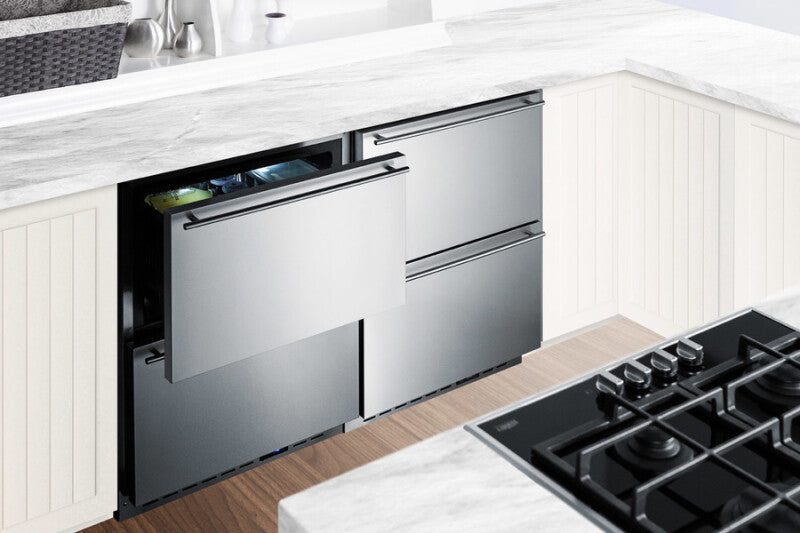 24" Wide 2-drawer All-freezer - (SCFF532D)